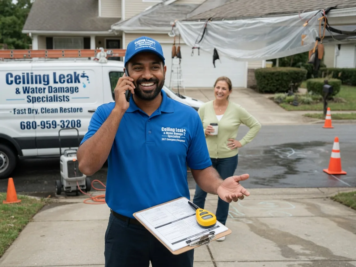 Ceiling Leak Cleanup Port Hadlock, WA FAQs